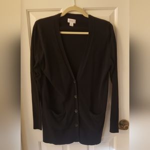 Old Navy Black cardigan size M